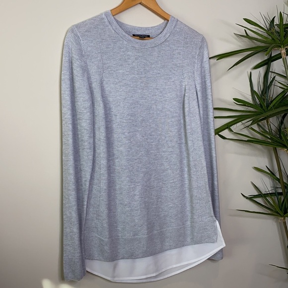 Hilary Radley || Layered Look Sweater; Ribbed Texture; Size S/CH - Picture 14 of 14